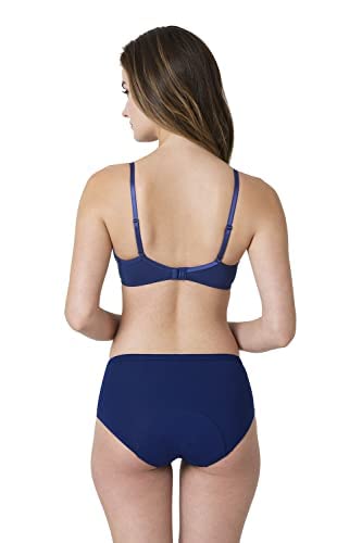 Van Heusen Women’s Wireless Padded Bra – Full Coverage with Anti-Bacterial, Breathable Perforated Cups